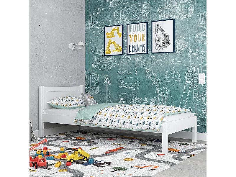 BETT N02 Weiß 90x200