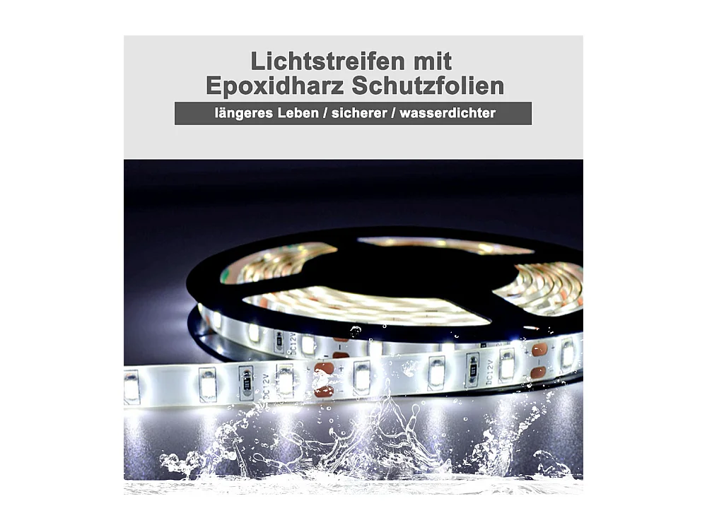 AICA Badspiegel mit LED-Beleuchtung 100x80cm Wandschalter Beschlagfrei Kaltweiß - PALMAR