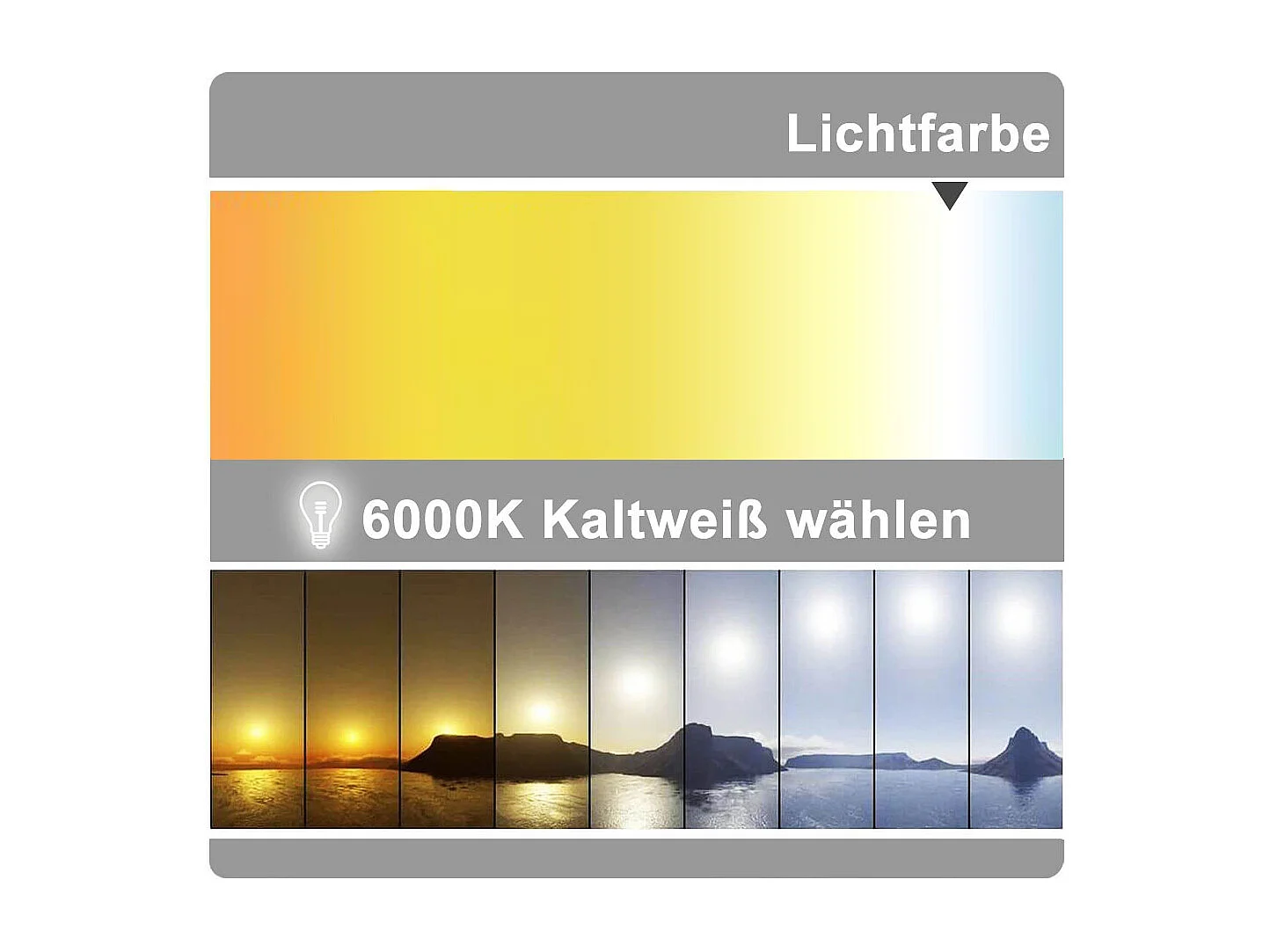 AICA Badspiegel mit LED-Beleuchtung 100x80cm Wandschalter Beschlagfrei Kaltweiß - PALMAR