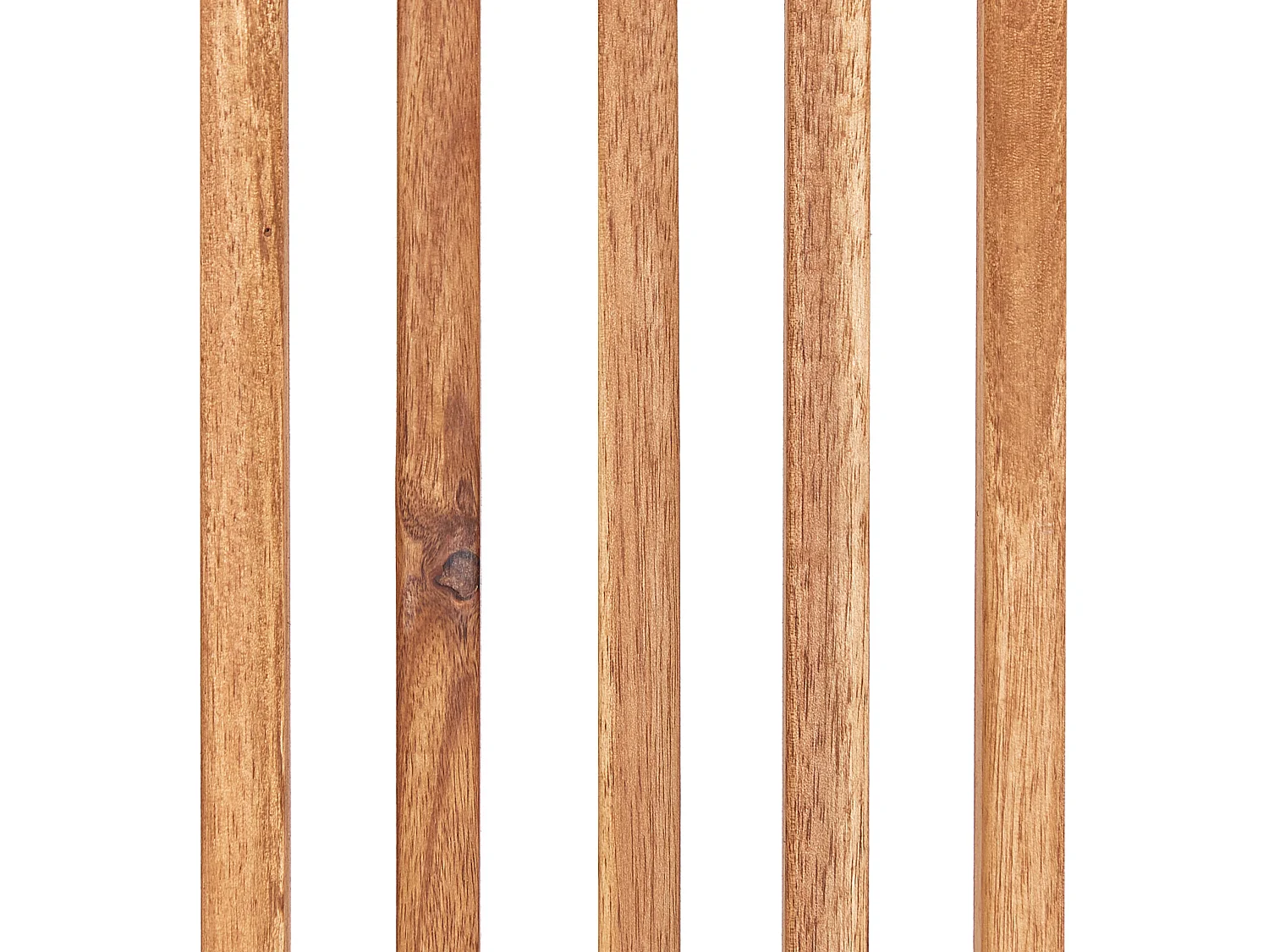 Lot de 2 chaises de jardin MAUI II Acacia Marron clair