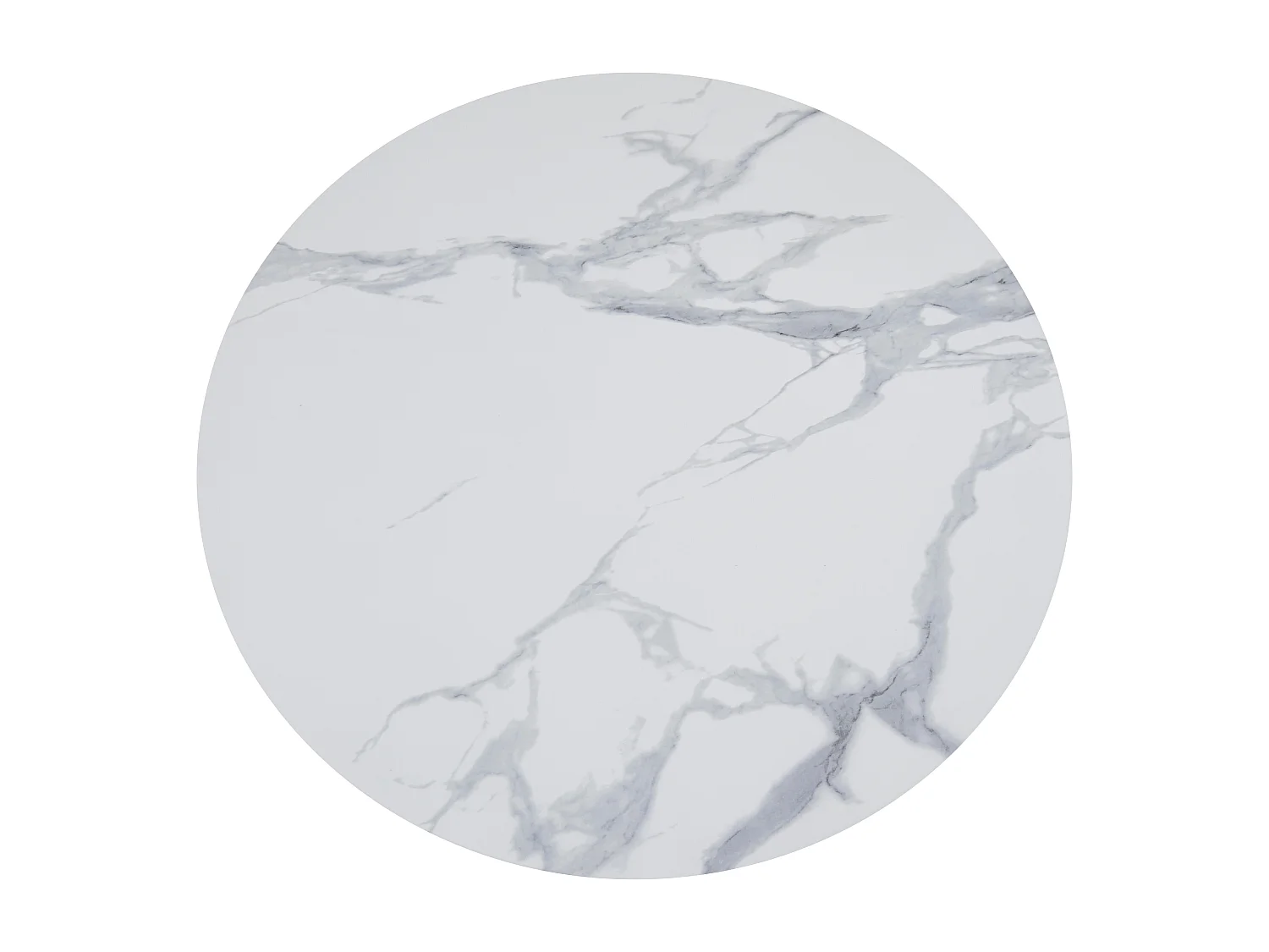 Table à manger CAPUCINE Gold Marbre blanc