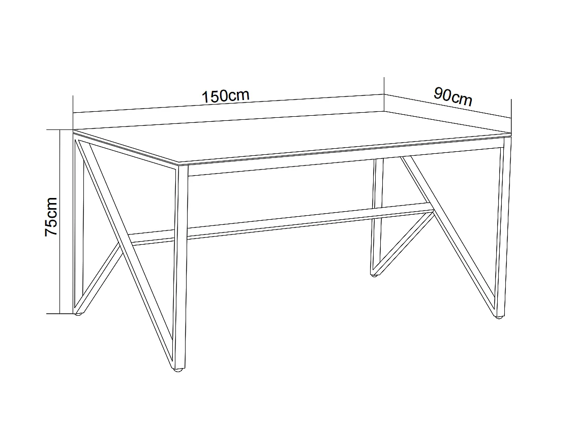 Table à Manger Gold Verre Trempé Marbré Noir – 150×90 cm – MAJESTIQUE