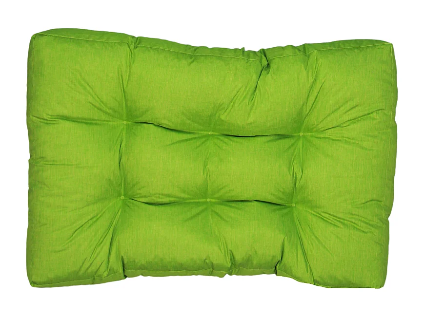 Groene polyester pallet kussen zitting 120x80x15 cm