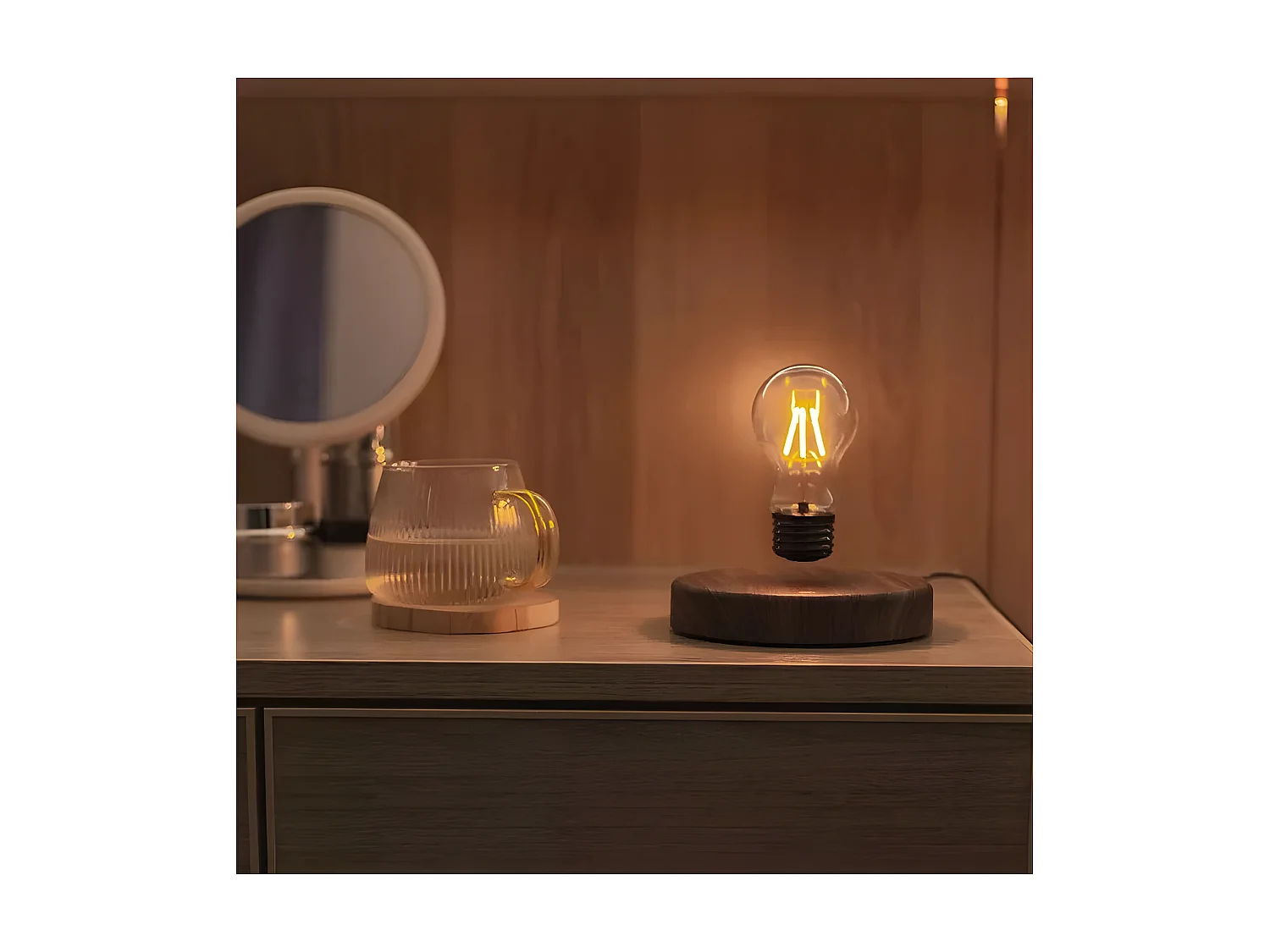 Lampe-ampoule Rétro lévitation NOFALL UP