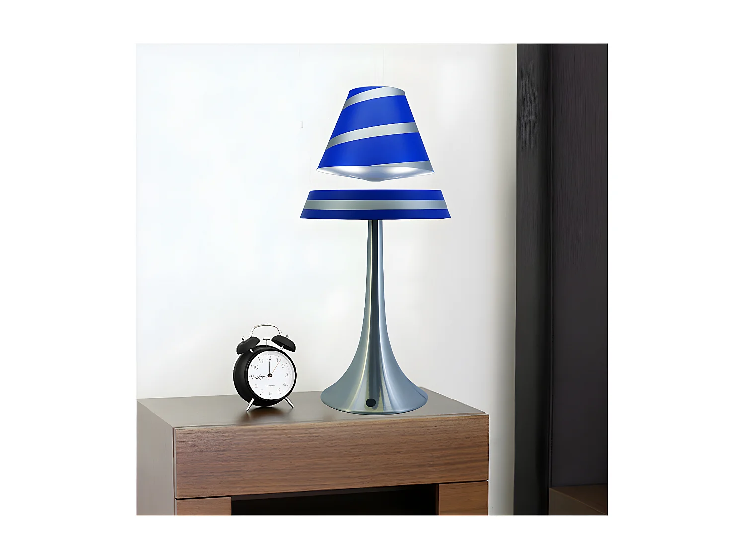 Lampe en lévitation ALTHURIA HYPNOTIC BLEUE