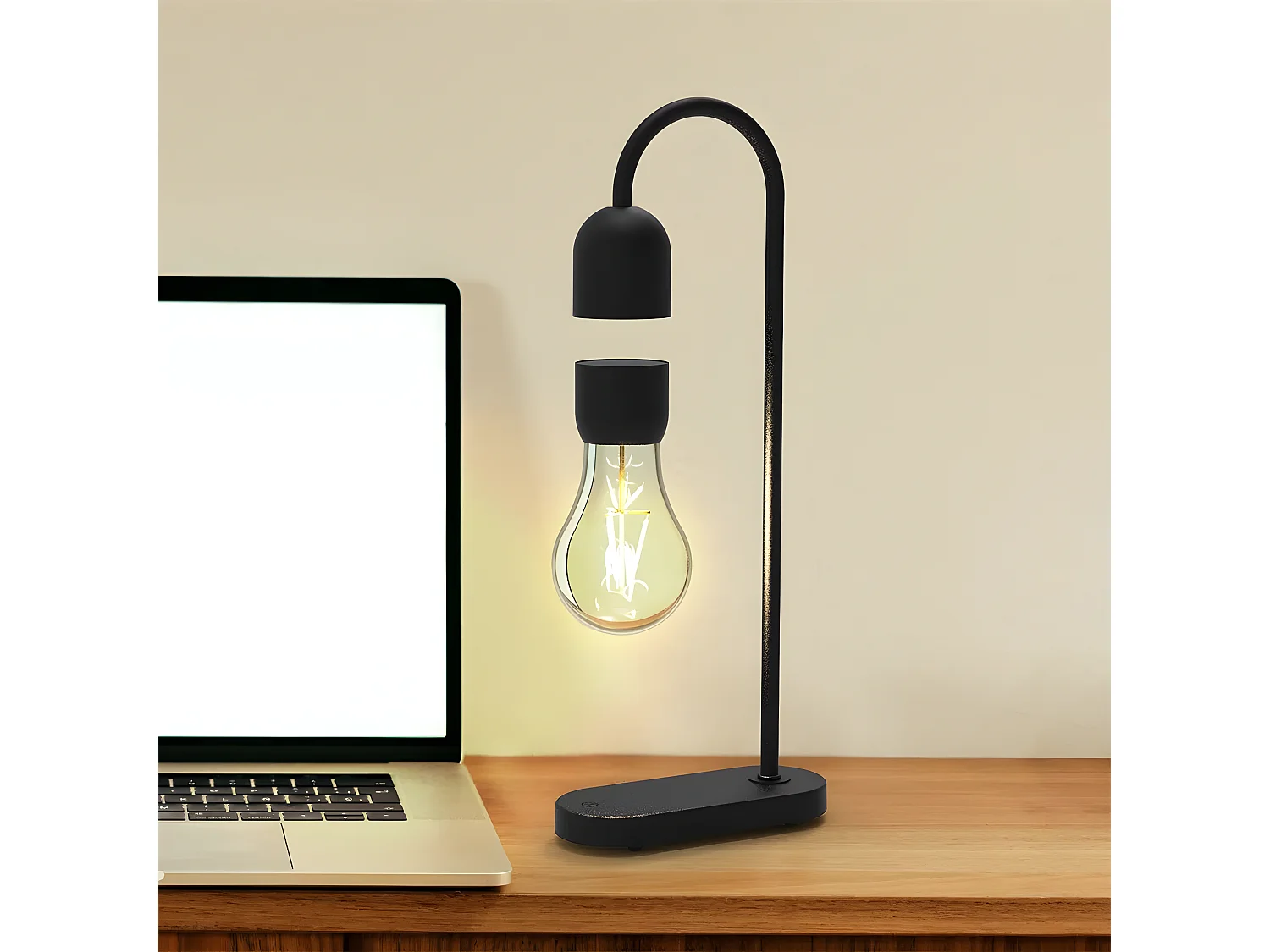 Lampe ampoule à led en lévitation NOFALL