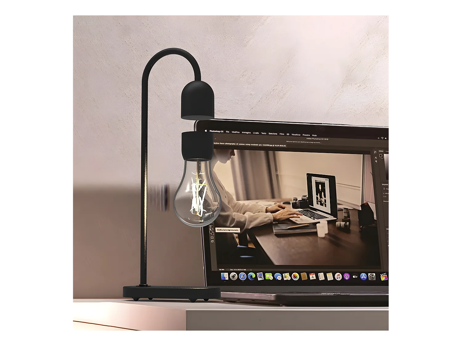 Lampe ampoule à led en lévitation NOFALL