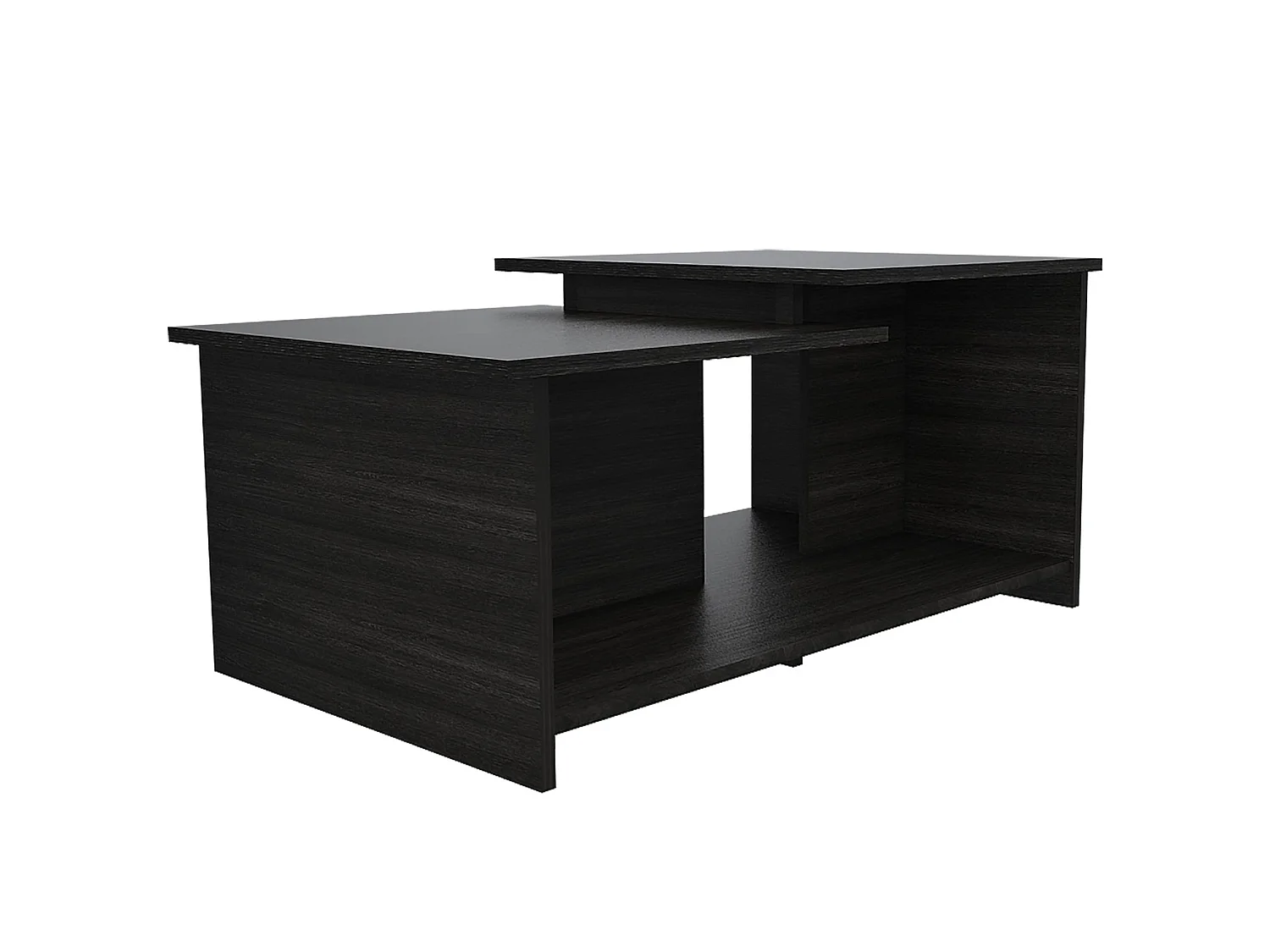 Table basse Wema de 89 cm, gris anthracite
