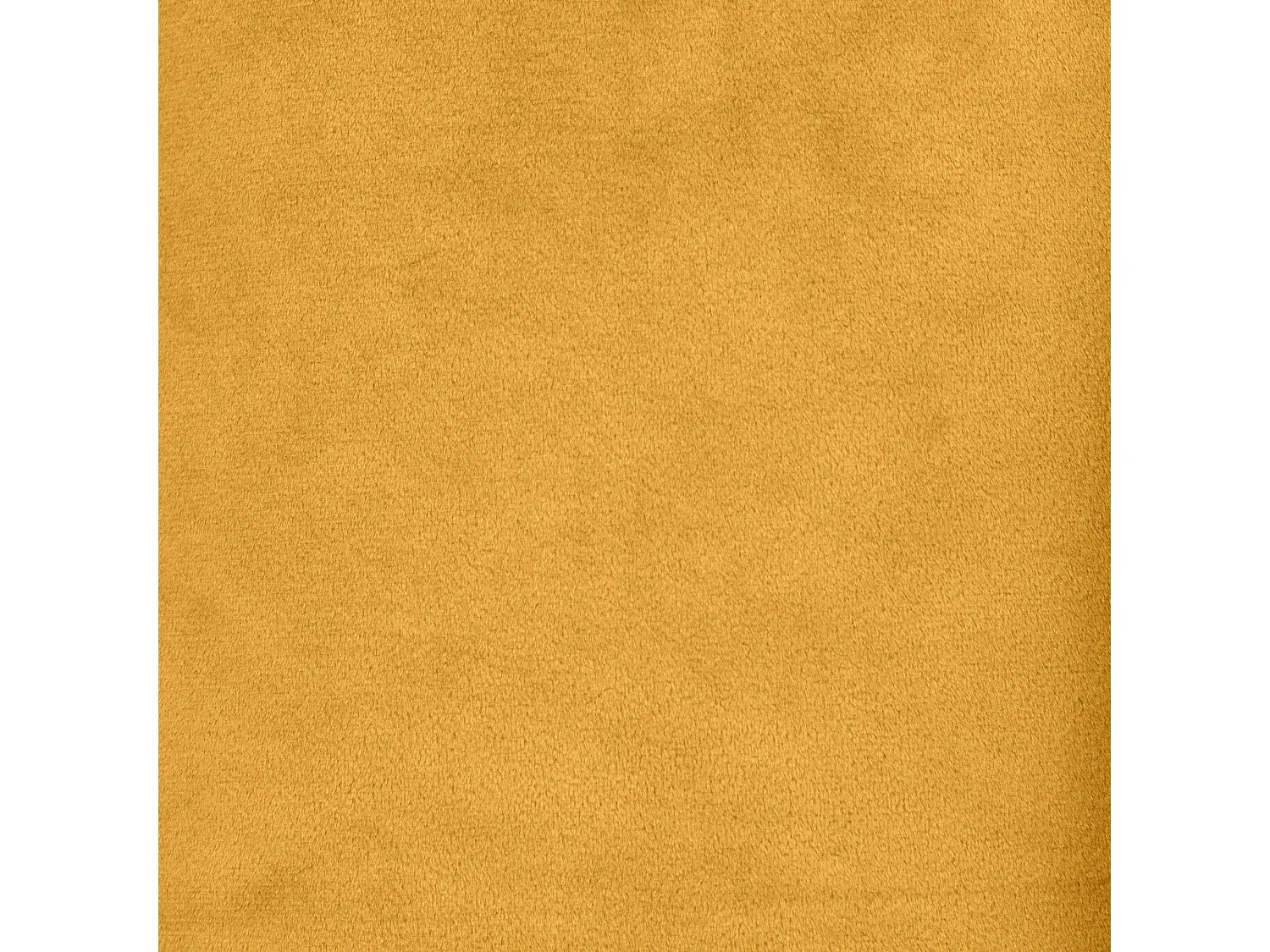 Pouf fauteuil velours jaune ocre - SIRENA