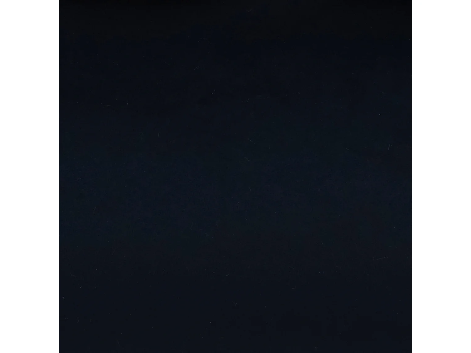 Pouf fauteuil velours bleu minuit - NATALIA