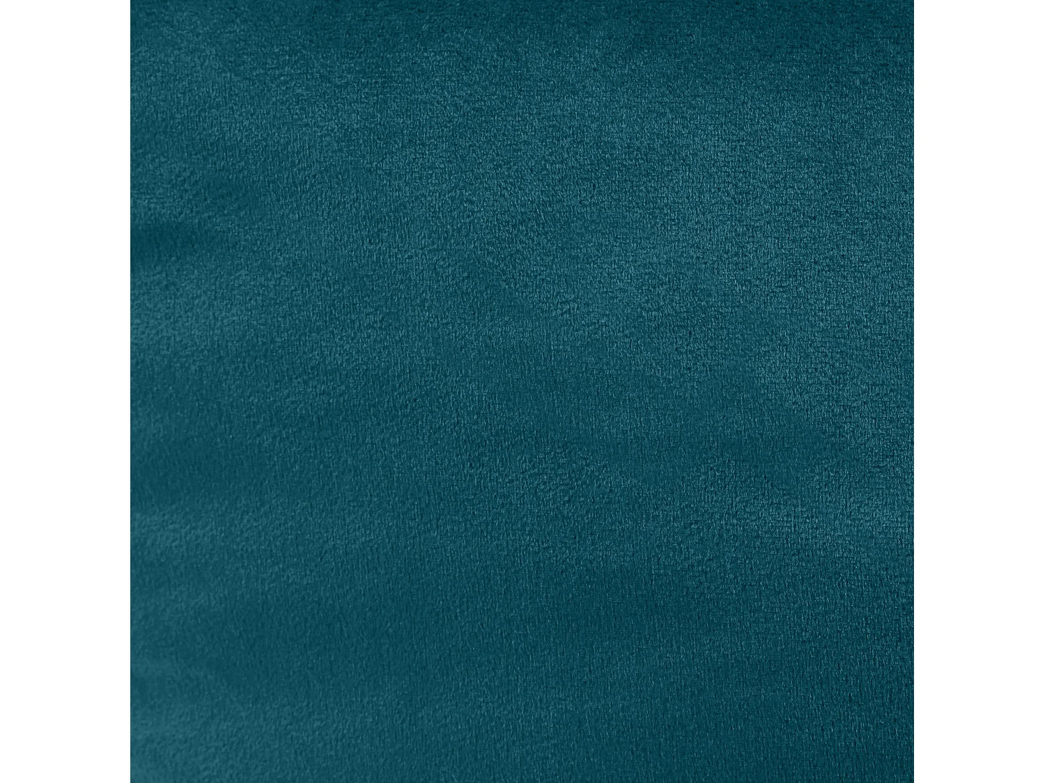 Pouf fauteuil velours bleu canard - SIRENA