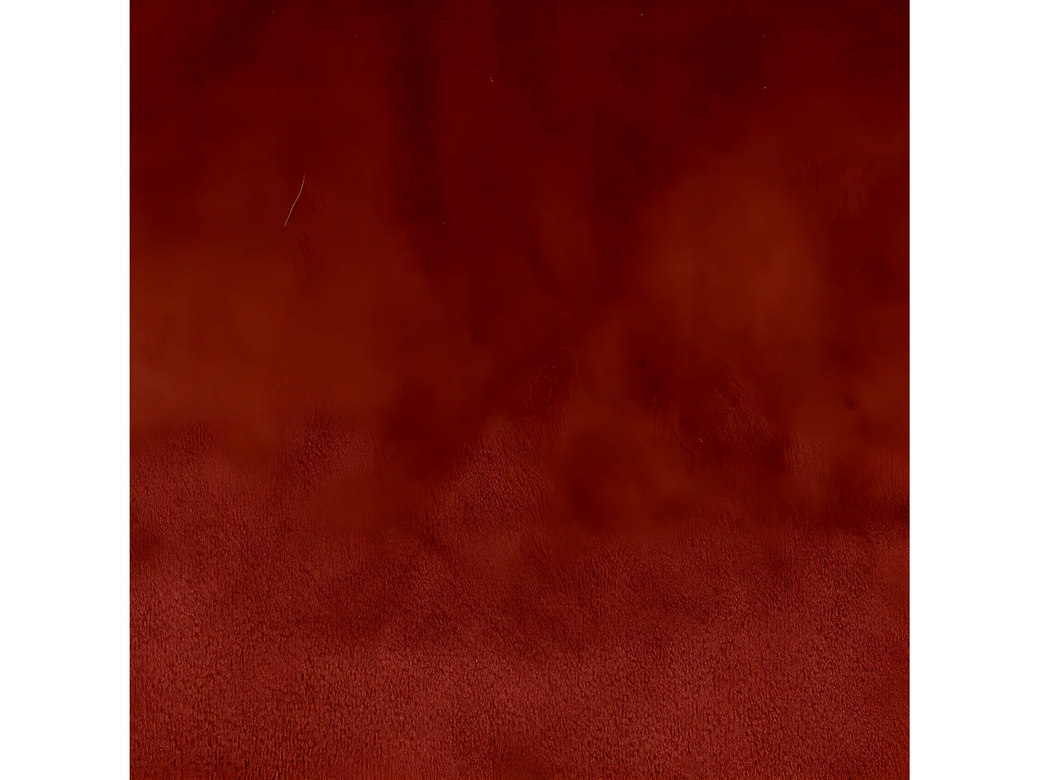 Pouf fauteuil avec repose-pied carré velours terracotta - NATALIA