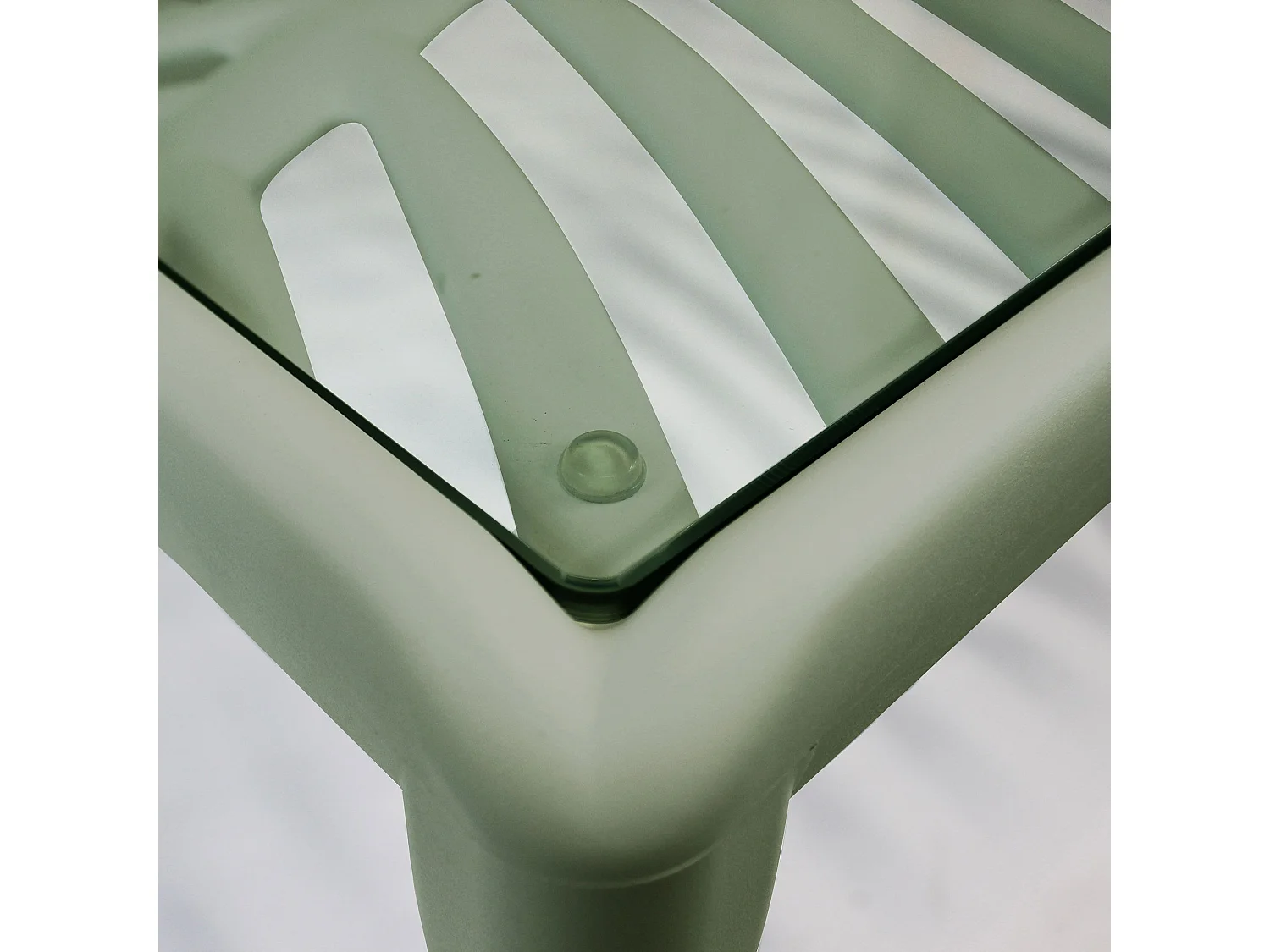 MilaniHome.it - tavolino per salotto modulare di design per esterno giardino cm 70 l x 70 p x 32 hdi coloreVerde Oliva