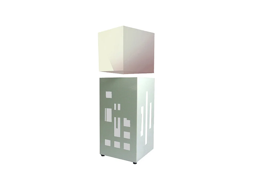 Lampe LED en lévitation MEGAPOLITE CityLine Blanche