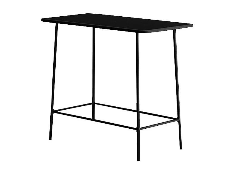 Gartenstehtisch - 120 cm - Metall - Schwarz - MIRMANDE von MYLIA