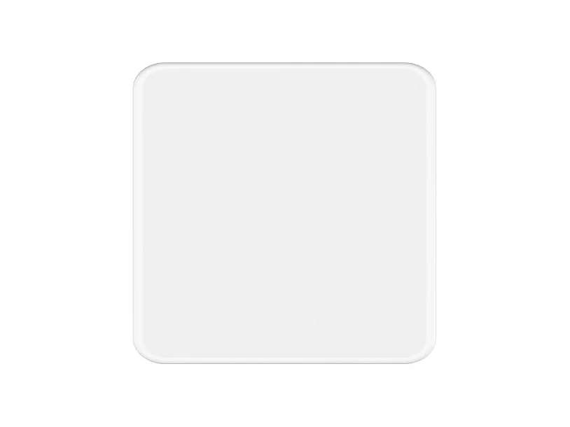 Table haute de jardin L.70 cm en métal - Blanc - MIRMANDE de MYLIA