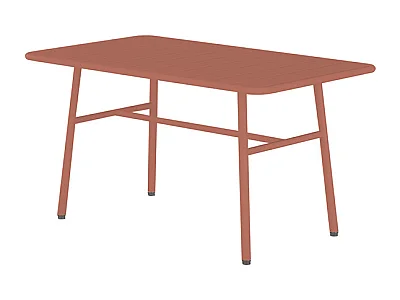 Sofabord utendørs i metall - Terracotta - MIRMANDE fra MYLIA