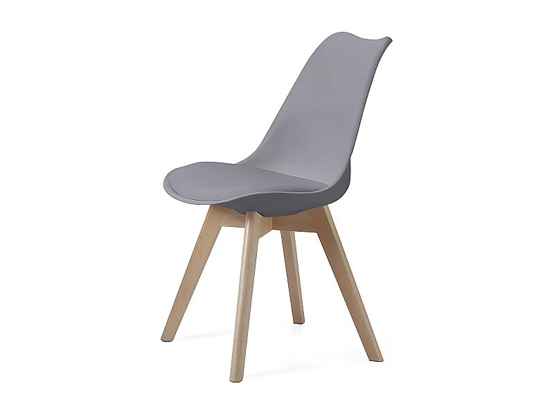 Pack de 4 sillas Bistro Gris