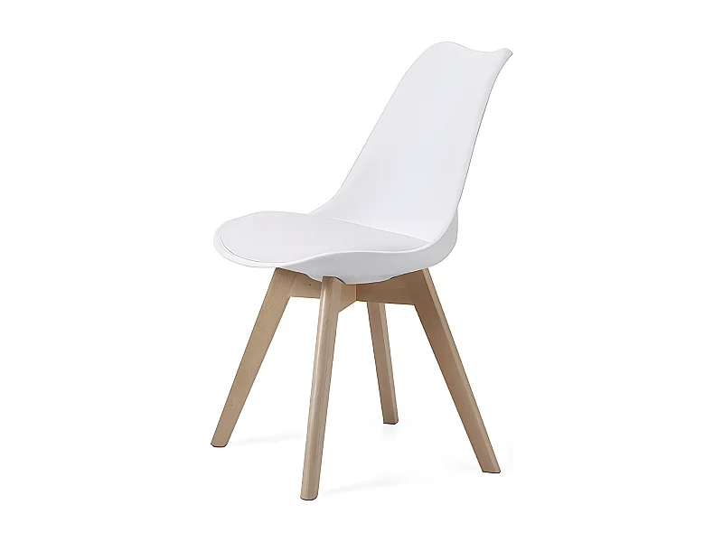 Pack de 4 sillas Bistro Blancas