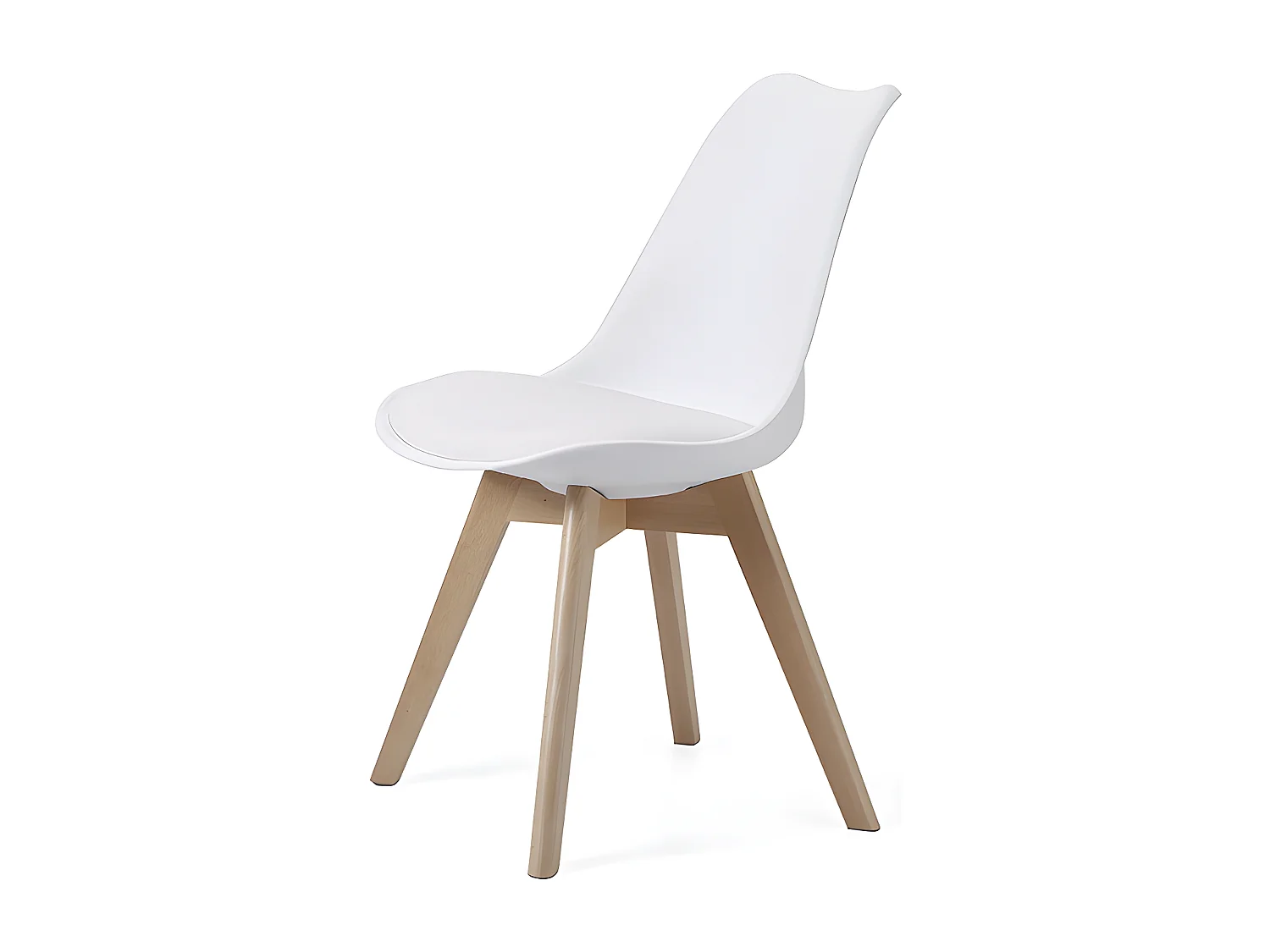 Pack de 4 sillas Bistro Blancas