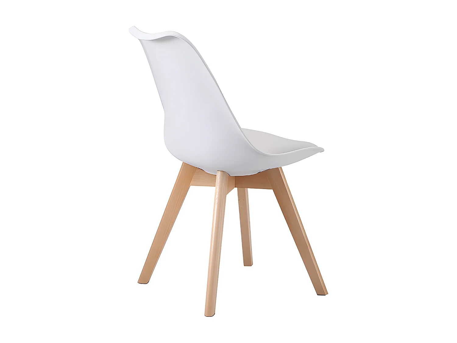 Pack de 4 sillas Bistro Blancas