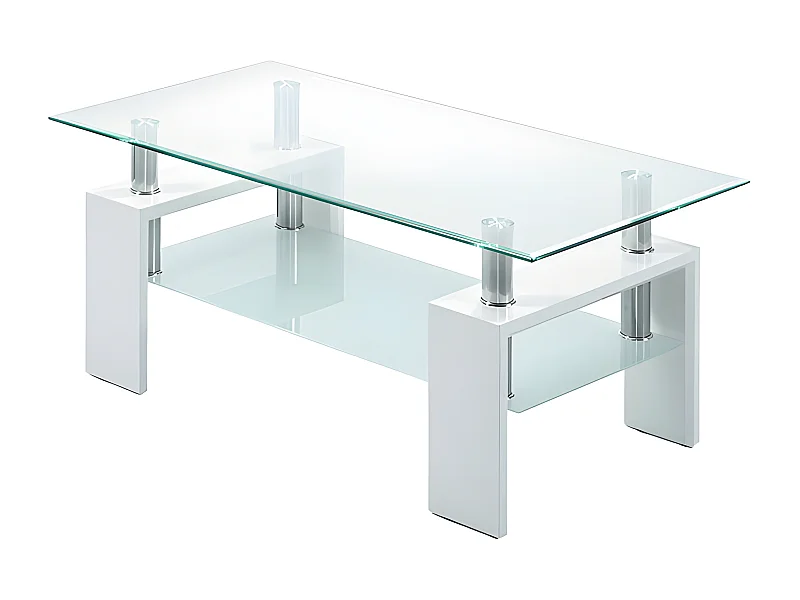 Mesa de centro Missouri Blanca