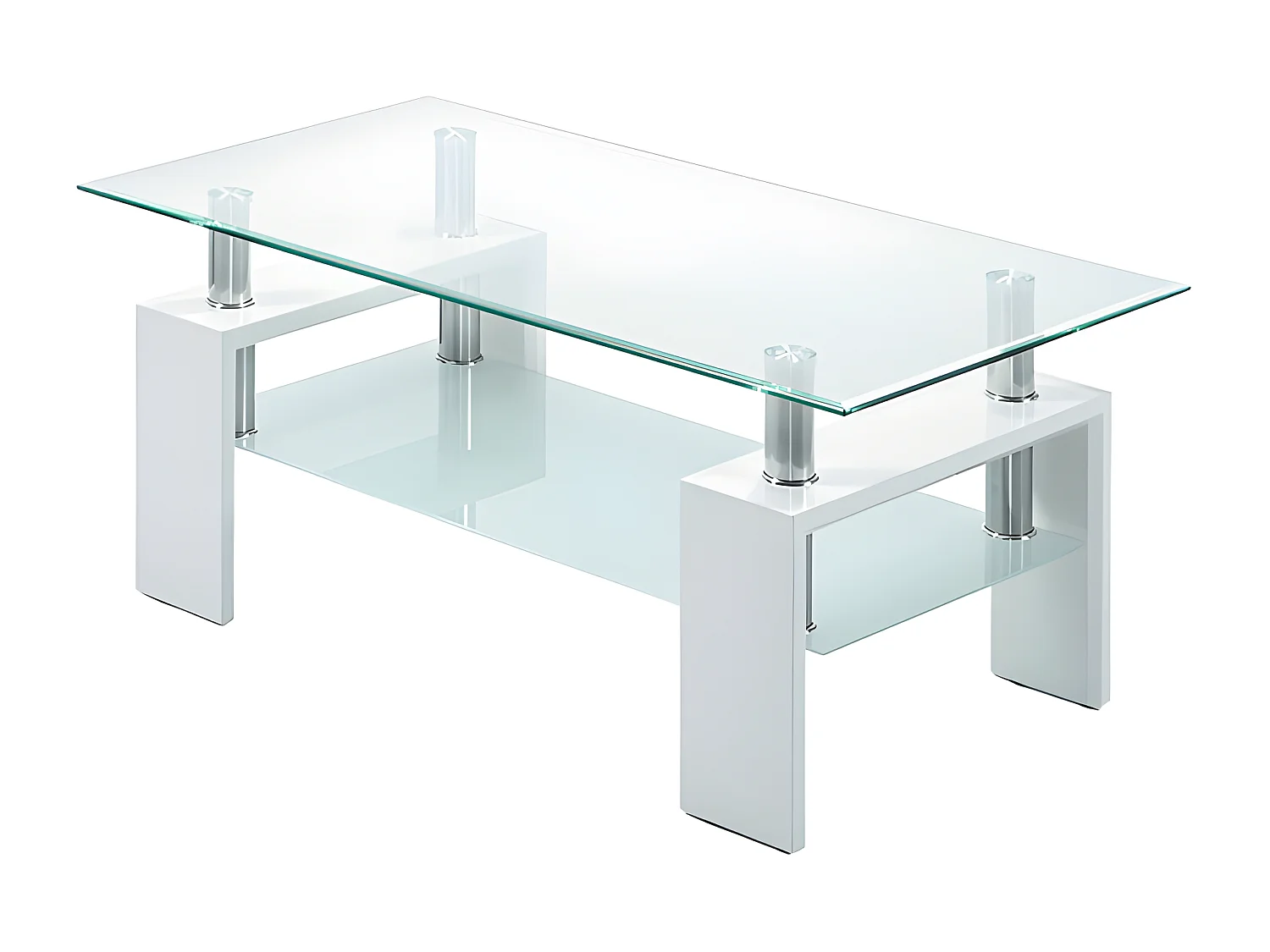 Mesa de centro Missouri Blanca