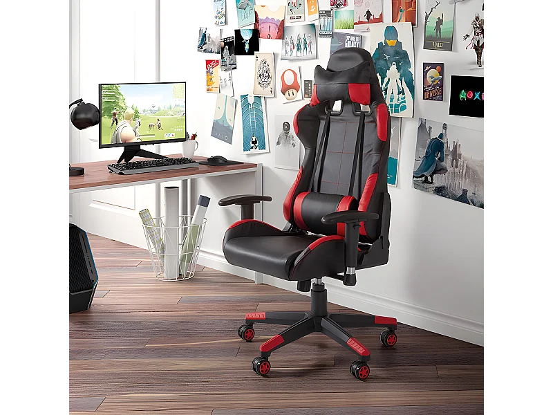 Silla gaming Silverstone Roja