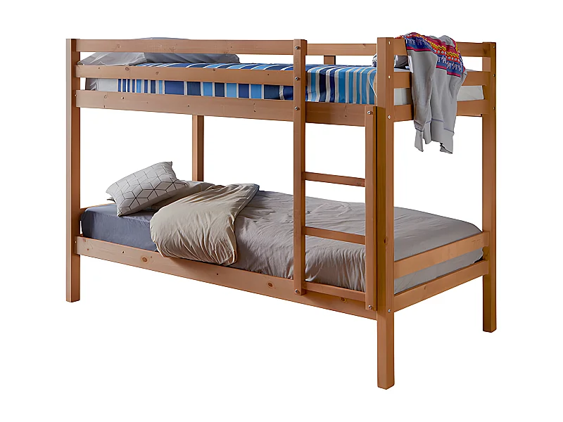 Litera de madera Premier Nogal Lavado