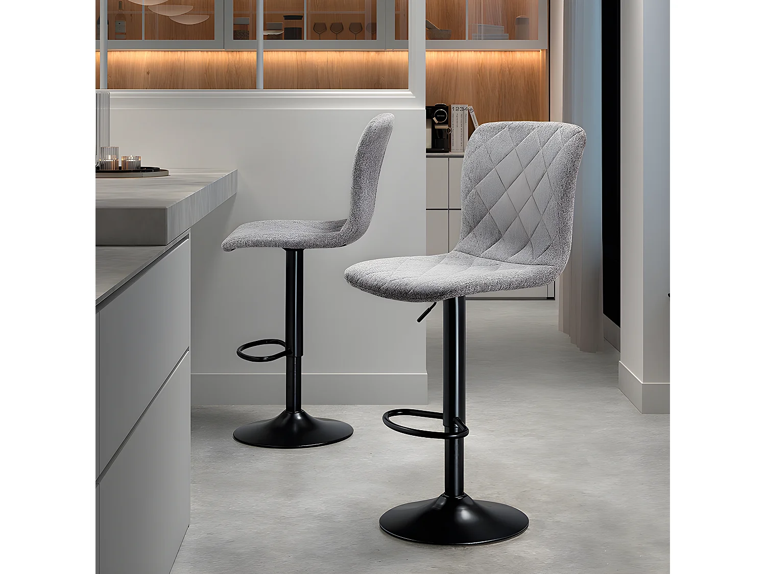 Pack de 2 taburetes Britain