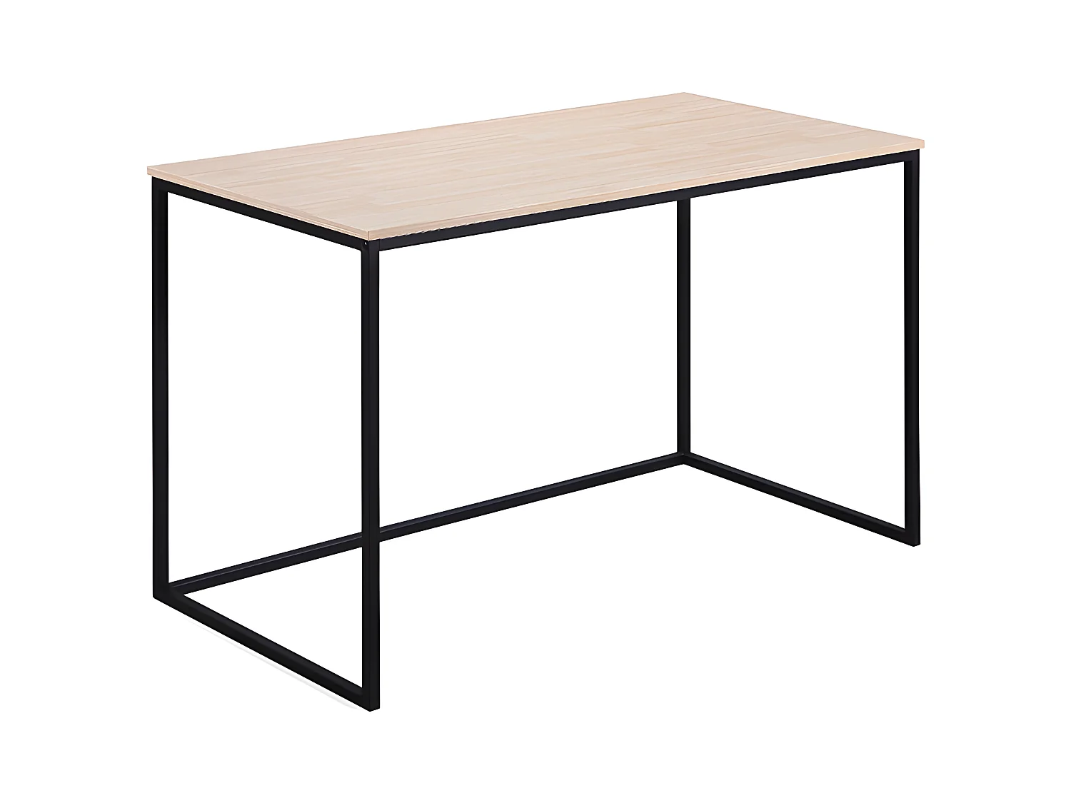 Escritorio Mia 120 cm Negro/Roble Nordish