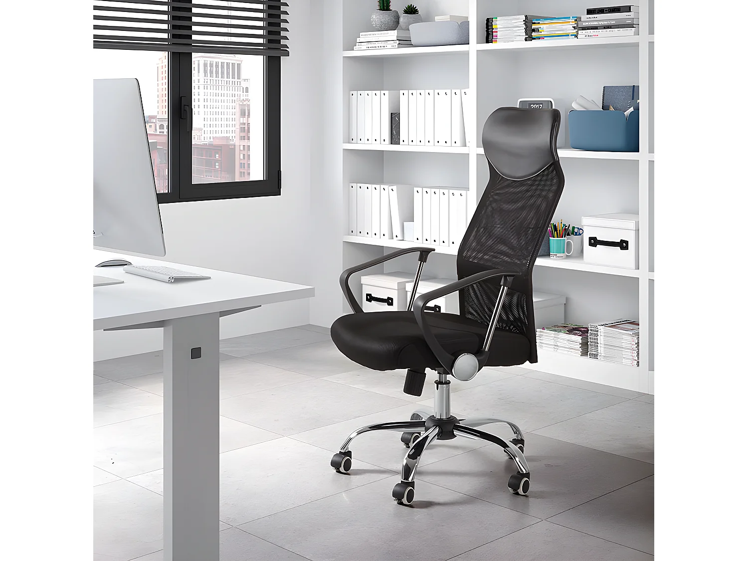 Silla de oficina Mega Negra