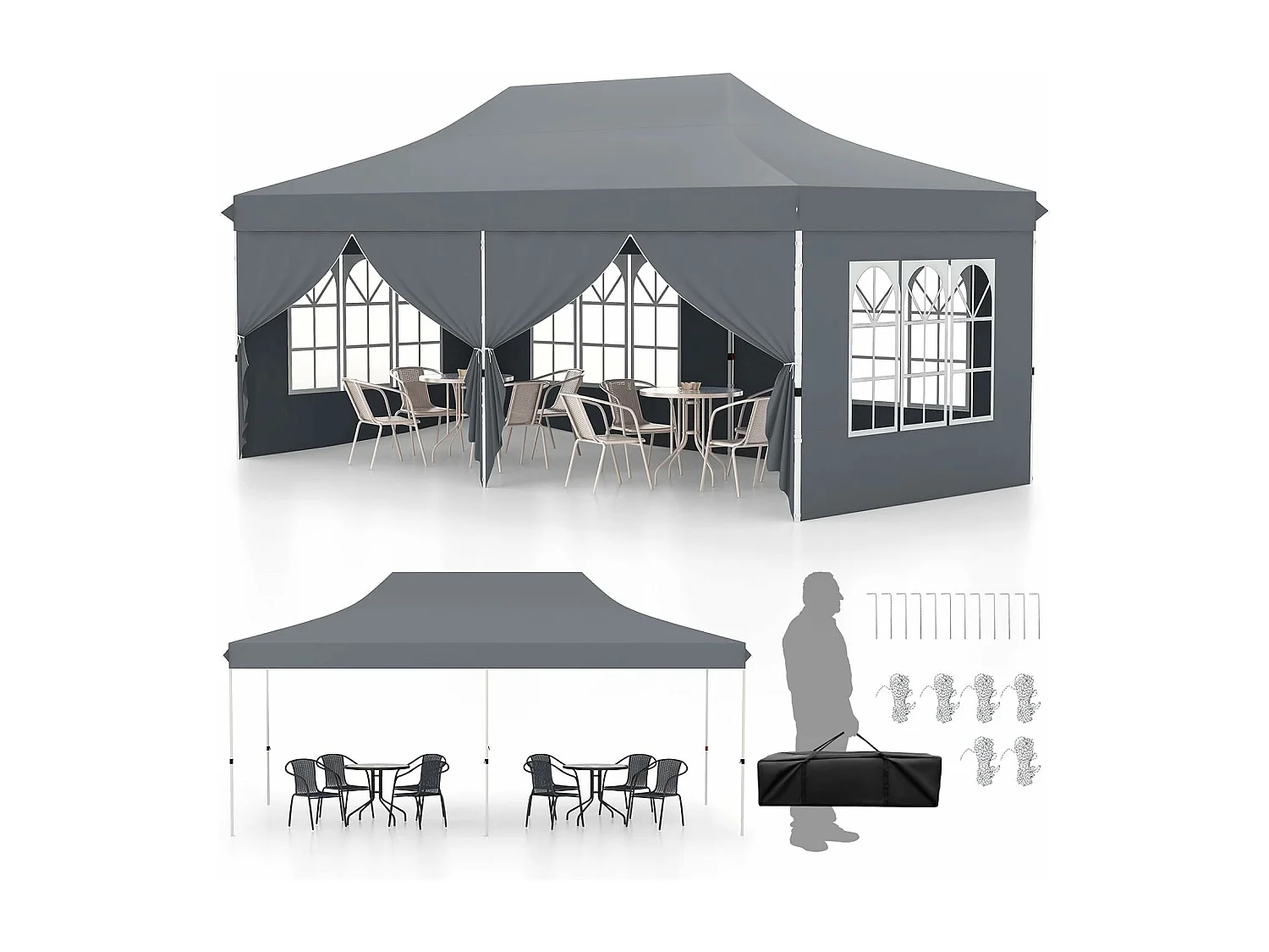 Faltpavillon ZB33675