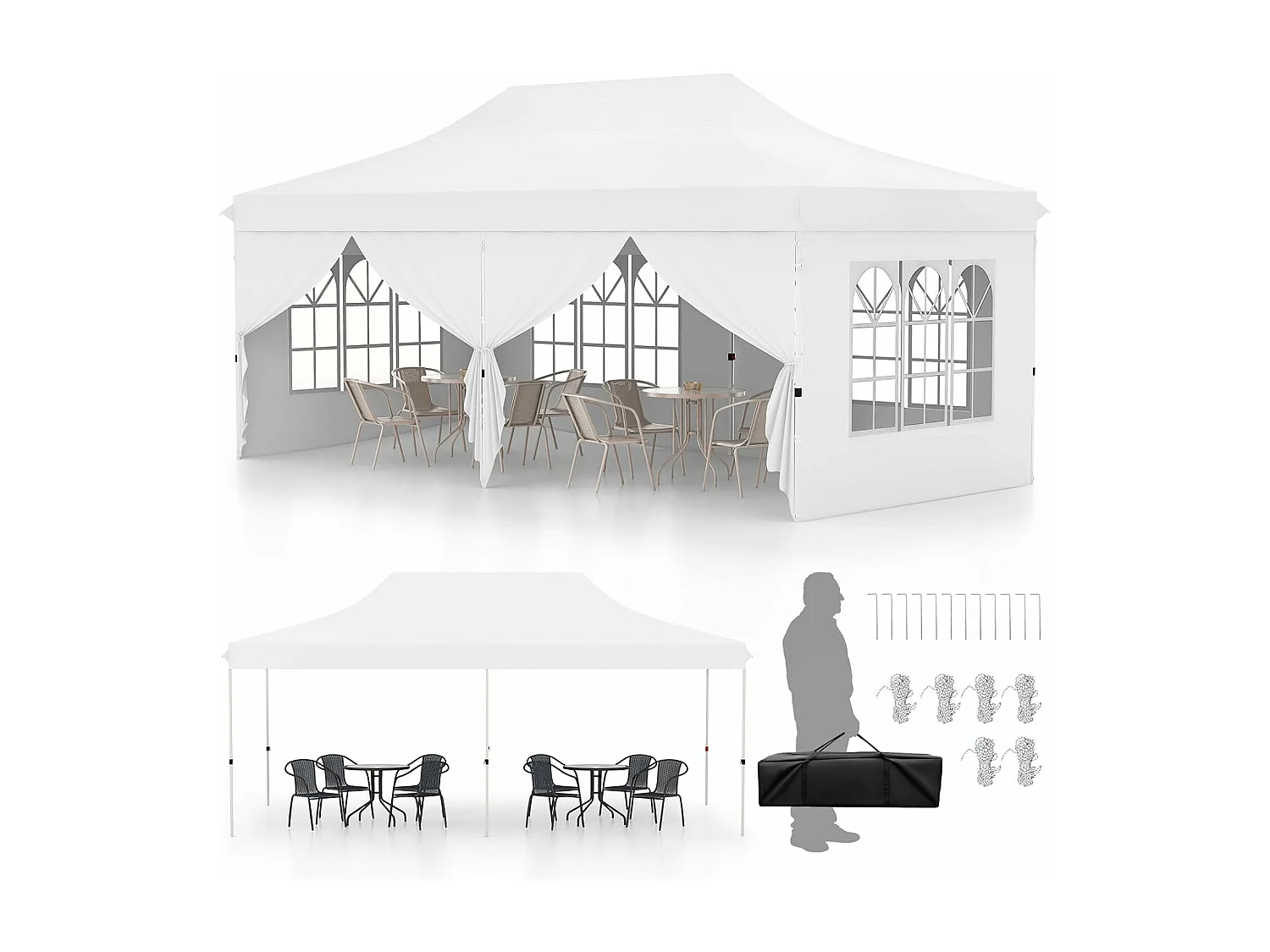 Faltpavillon ZB33675