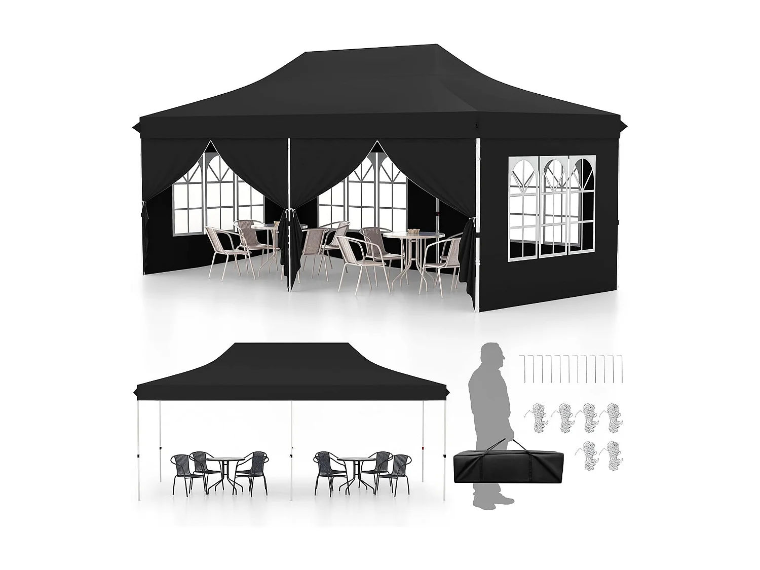 Faltpavillon ZB33675