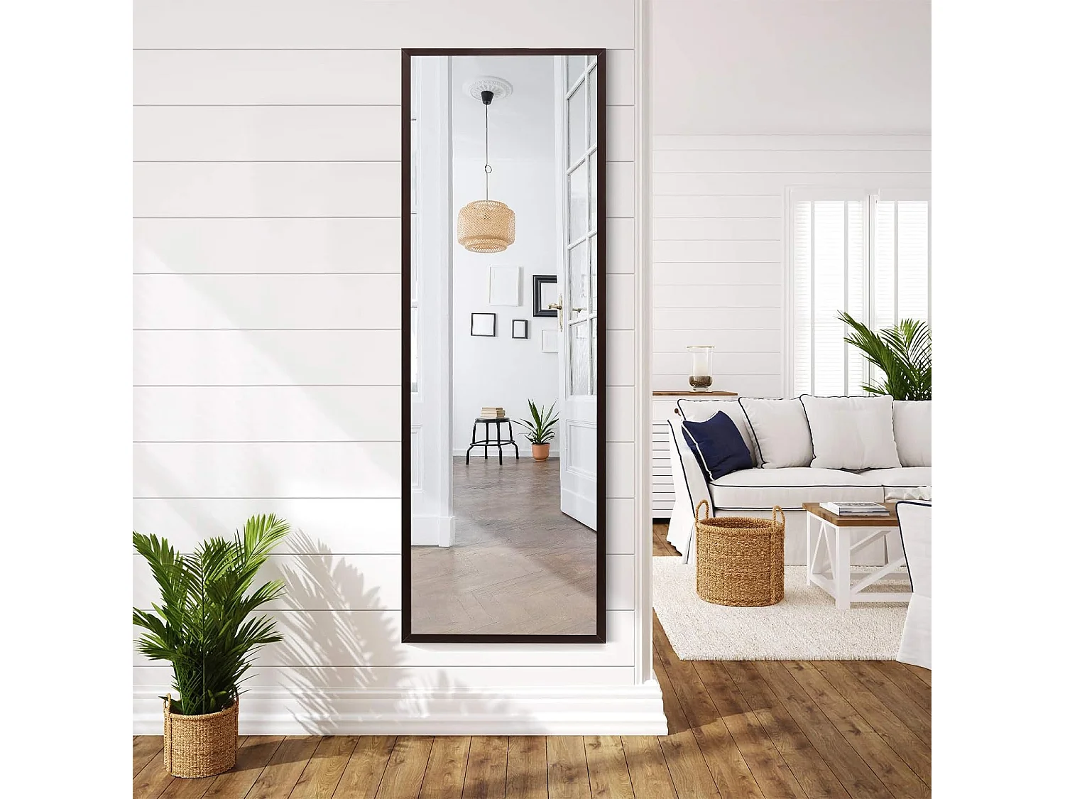 Wandspiegel mit Hängehaken