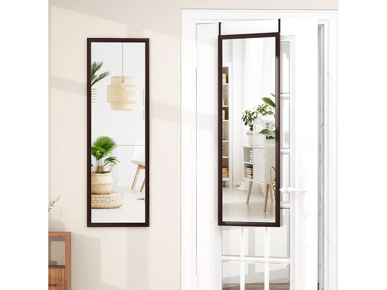 Wandspiegel mit Hängehaken