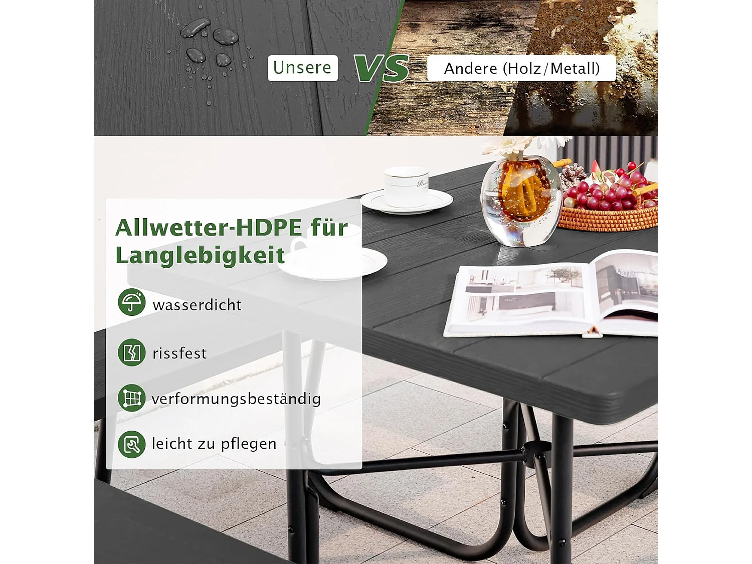 Gartenmöbel Set ZB33487