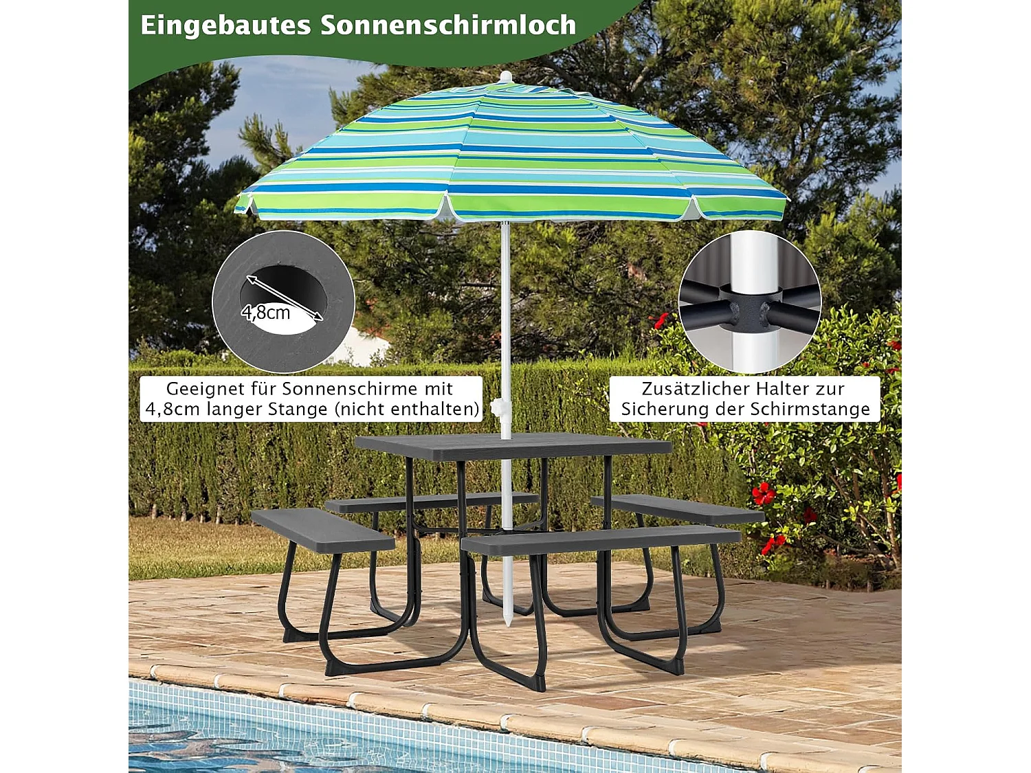 Gartenmöbel Set ZB33487