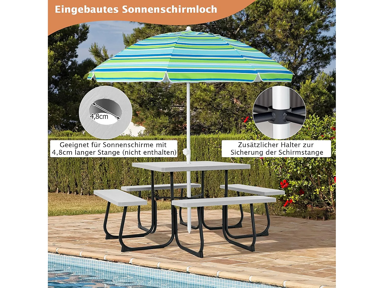 Gartenmöbel Set ZB33487