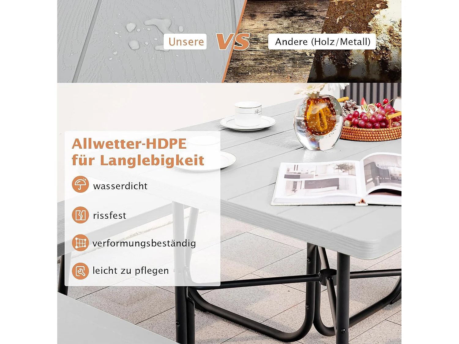 Gartenmöbel Set ZB33487