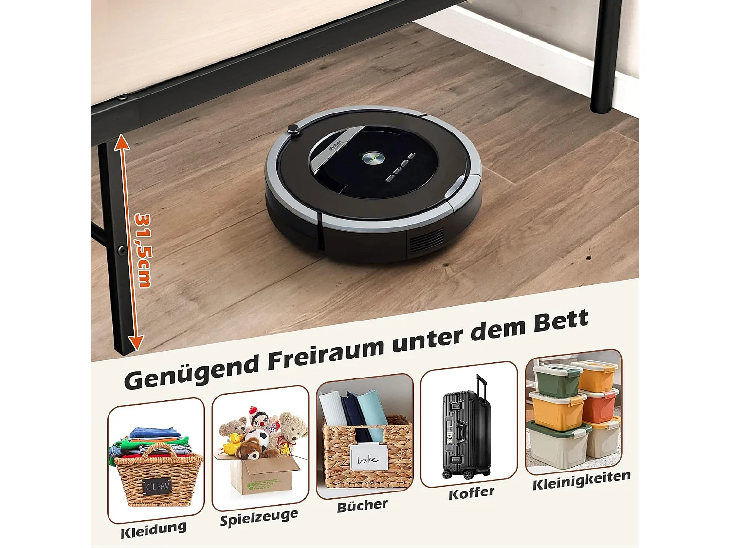 Metallbett Bettrahmen