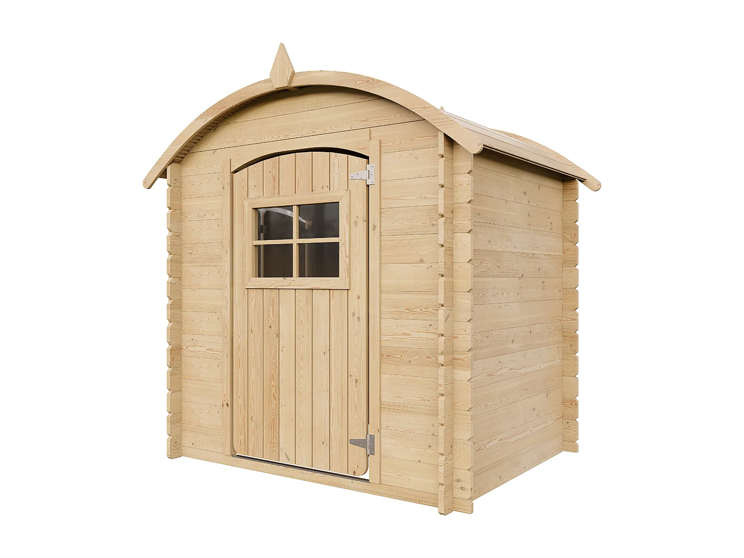 Cabana exterior para crianças sem chão - 1.1m² / 146x112xH145 cm - M505-1