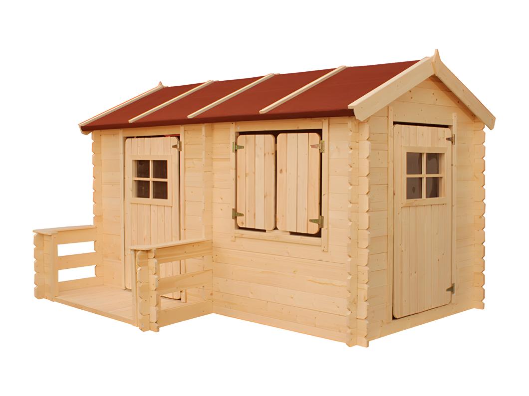 Cabana exterior para crianças 2,63m2 - 241x146xH151cm  - Timbela M503