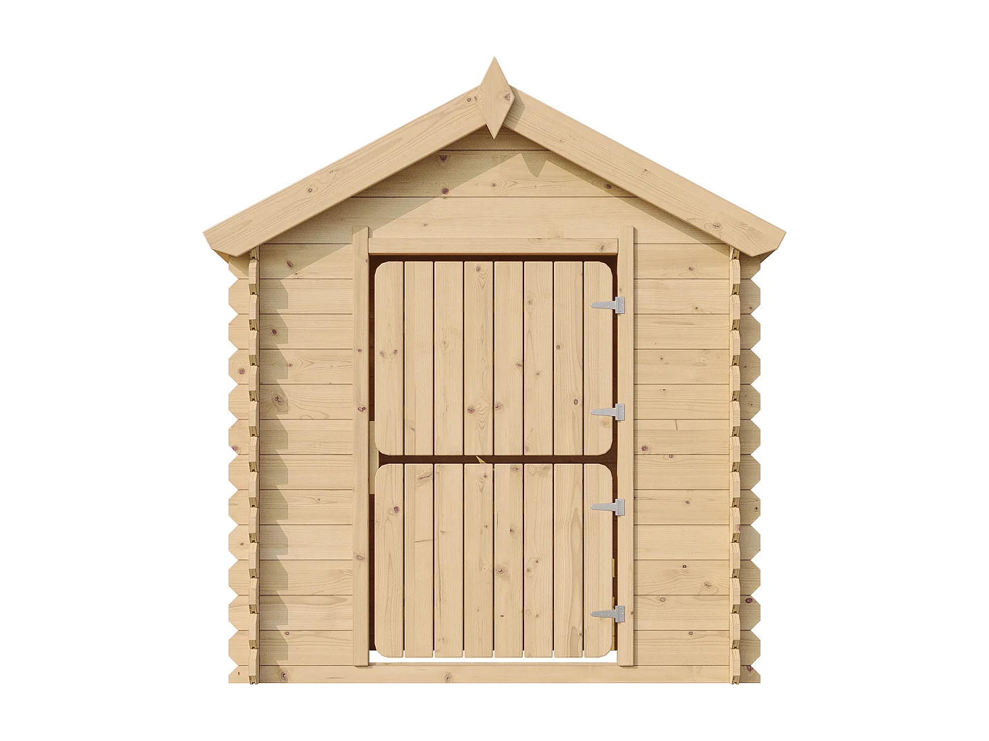 Casetta legno per bambini - L112xL146xA143 cm / 1.1m² - M516-1