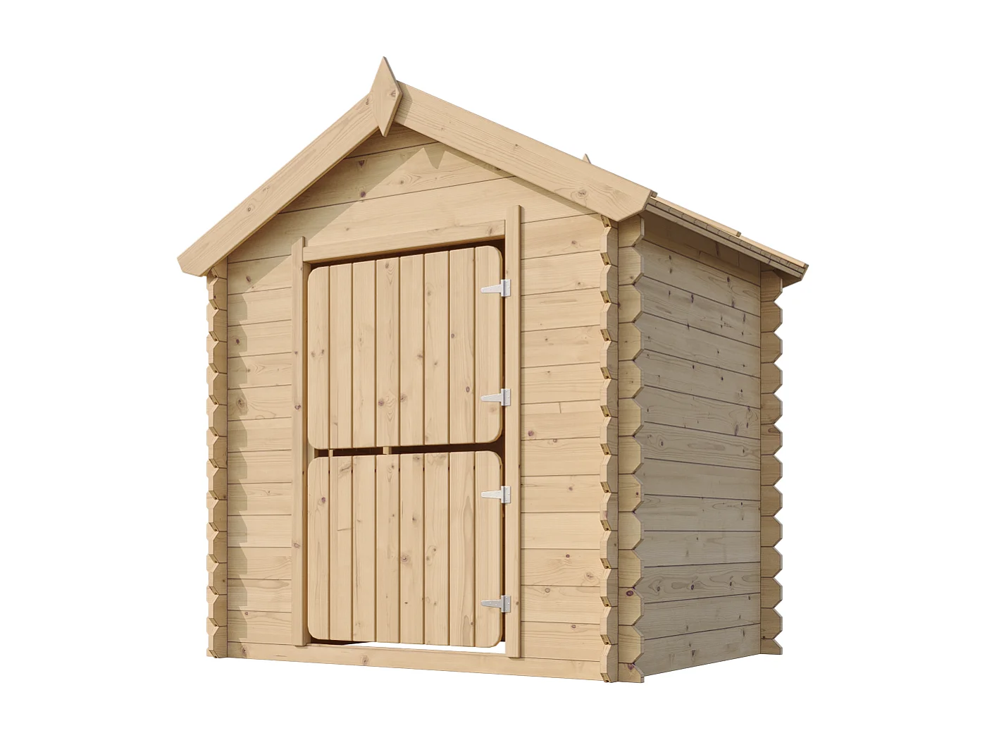 Maison en bois pour enfants sans plancher - 112x146xH143cm/1.1m2 - M516-1