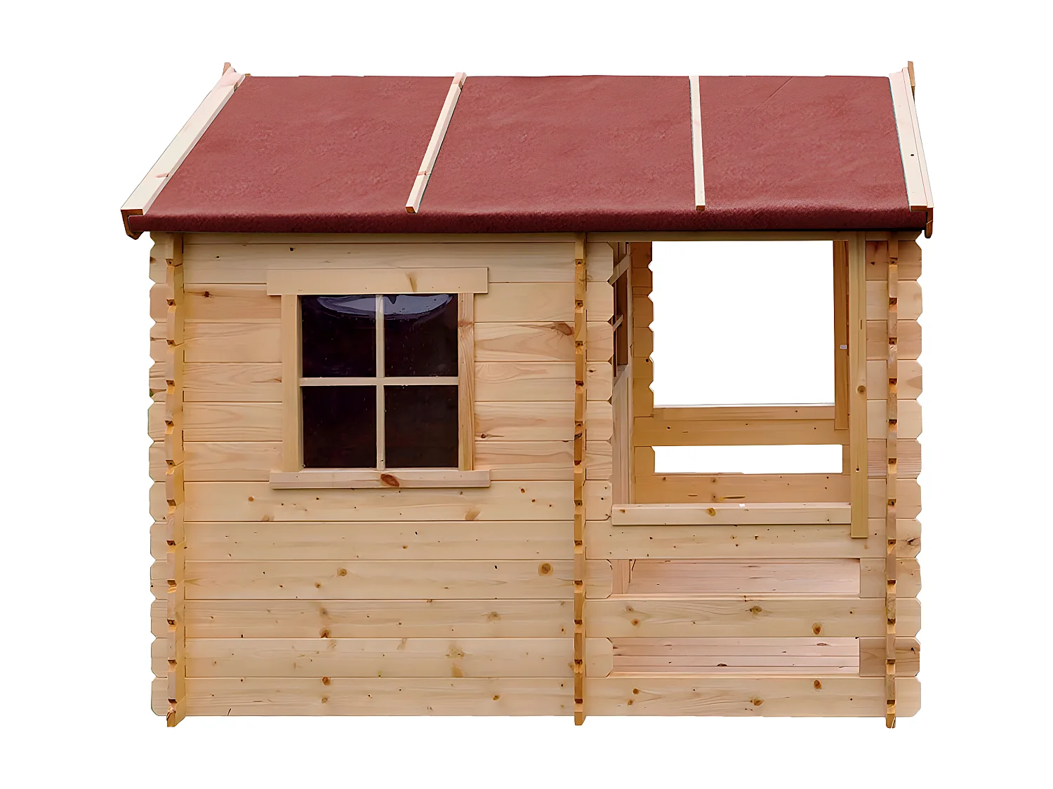 Maison en bois pour enfants - 182x146xH145cm/1.1m2 - M501A