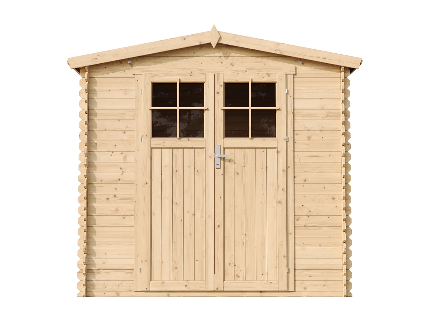 Abri de jardin en bois - I236xL226xH218 cm/ 4,33 m2 - M369F