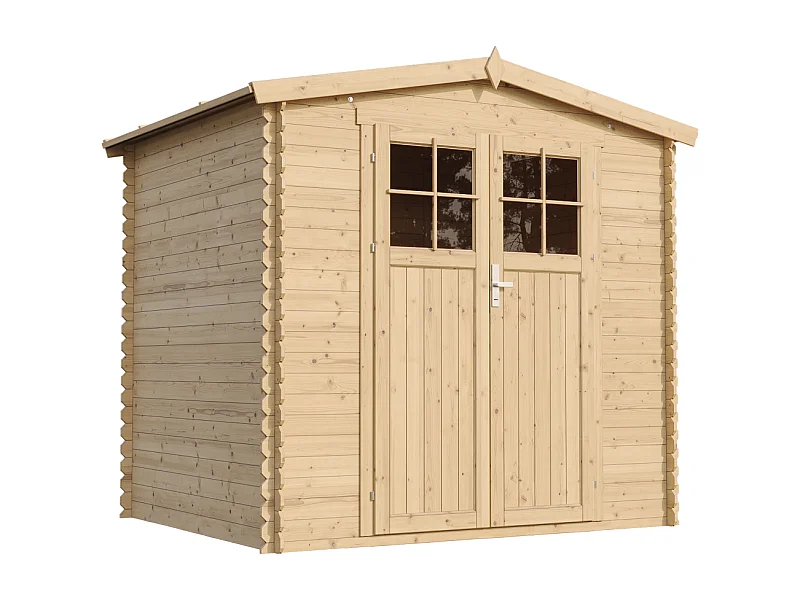 Cobertizo de madera para jardín - 226x236 cm / 4.33 m² - M369F