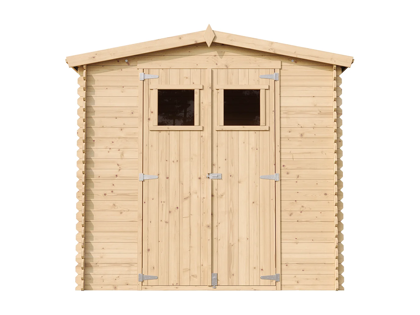 Abri de jardin en bois - I236xL226xH218 cm/ 4.33 m2 - M369